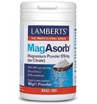 Lamberts MagAsorb (magnesium citraat) poeder 375mg (165g) 165g thumb