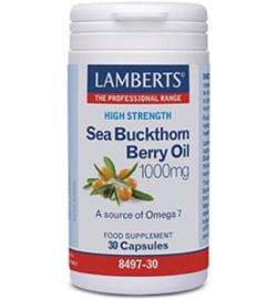Lamberts Lamberts Duindoorn olie 1000mg - Sea buckthorn berry oil (30ca)