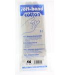 Softhand Verbandhandschoen soft cotton XS (5paar) 5paar thumb