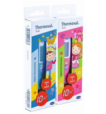Thermoval Thermoval kids digitale koortsthermometer (1st) 1st