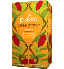 Pukka Organic Teas Pukka Organic Teas Three ginger bio (20st)