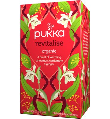 Pukka Organic Teas Revitalise thee bio (20st) 20st