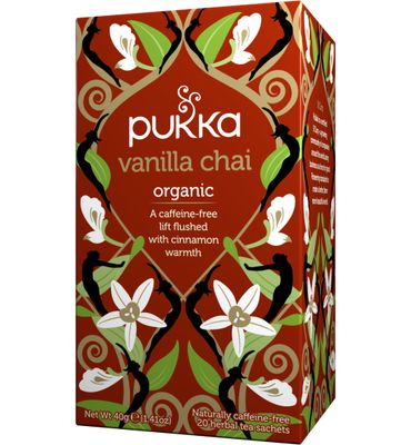 Pukka Organic Teas Vanille chai tea bio (20st) 20st