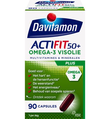 Davitamon Actifit 50+ omega 3 (90ca) 90ca