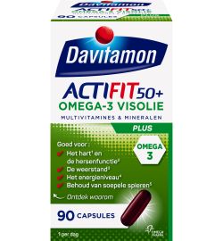 Davitamon Davitamon Actifit 50+ omega 3 (90ca)