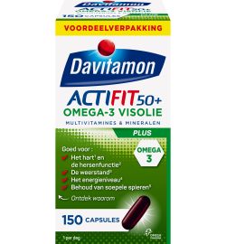 Davitamon Davitamon Actifit 50+ omega 3 (150ca)
