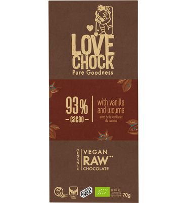 Lovechock 93% Pure bio (70g) 70g