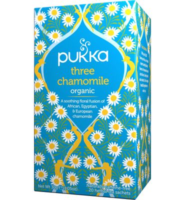 Pukka Organic Teas Three chamomile bio (20st) 20st