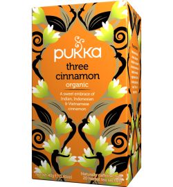 Pukka Organic Teas Pukka Organic Teas Three cinnamon bio (20st)
