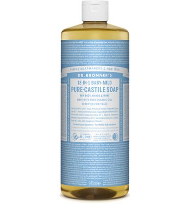 Dr. Bronner's Baby liquid soap neutral mild (945ml) 945ml