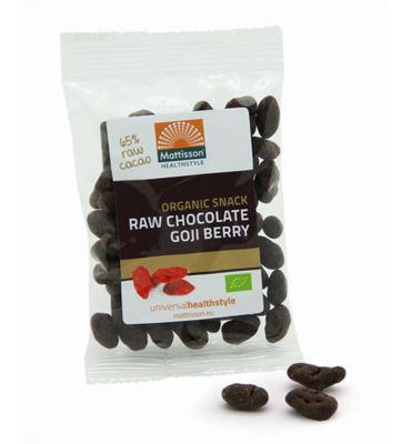 Mattisson Goji snack raw chocolate bio (35g) 35g