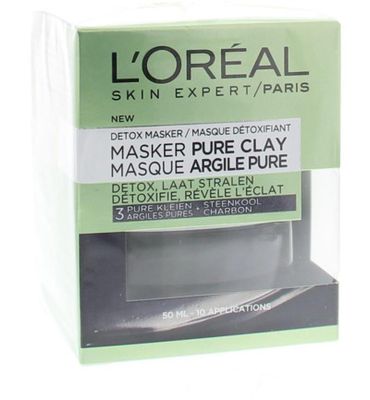 L'Oréal Pure clay masker detox (50ml) 50ml