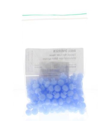 Baxa Tipcaps doseerspuit non luer blauw (100st) 100st