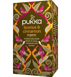 Pukka Organic Teas Pukka Organic Teas Licorice & cinnamon thee bio (20st)