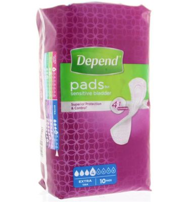 Depend Extra 4-in-1 (10st) 10st