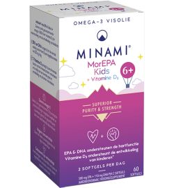 Minami Minami MorEPA Mini smart fats kids 6+ (60ca)