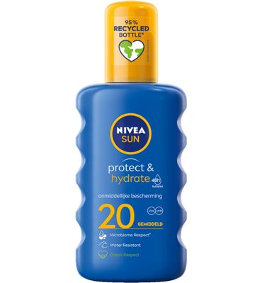 Nivea Sun protect & hydrate zonnespray SPF20 (200ml) 200ml