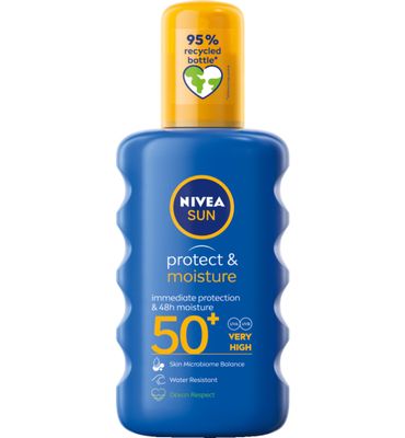 Nivea Sun protect & hydrate zonnespray SPF50 (200ml) 200ml