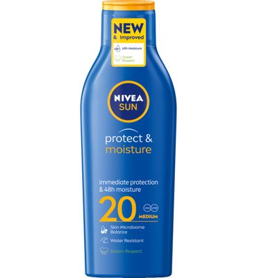 Nivea Sun protect & hydrate zonnemelk SPF20 (200ml) 200ml