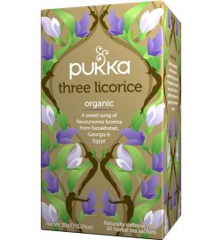 Pukka Organic Teas Pukka Organic Teas Three licorice bio (20st)