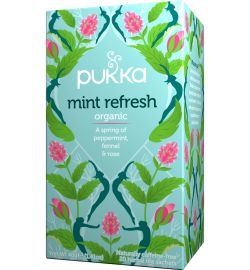 Pukka Organic Teas Pukka Organic Teas Mint refresh thee bio (20st)