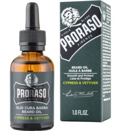 Proraso Proraso Baard olie cypres & vetyver (30ml)