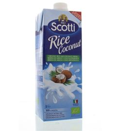 Riso Scotti Riso Scotti Rice drink coconut bio (1000ml)