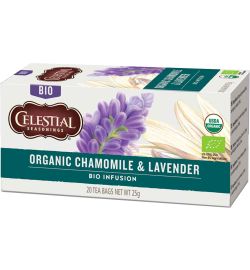 Celestial Seasonings Celestial Seasonings Organic lavender & chamomile bio (20st)