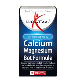 Lucovitaal Lucovitaal Calcium magnesium botformule (60tb)
