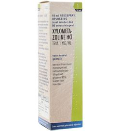 Teva Teva Xylometazoline 1mg spray (10ml)