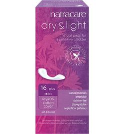 Natracare Natracare Dry & light plus Incontinentie verband (16ST)