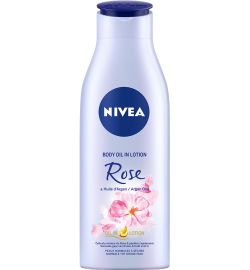 Nivea Nivea Body oil lotion roos & argan (200ml)