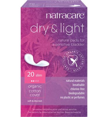 Natracare Dry & light pads (20st) 20st