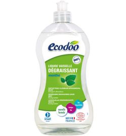Ecodoo Ecodoo Afwasmiddel vloeibaar ontvettend munt bio (500ml)