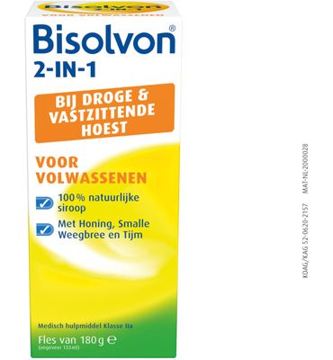 Bisolvon Drank 2-in-1 volwassenen (133ml) 133ml