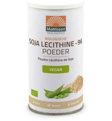 Mattisson Healthstyle Soja lecithine poeder bio (200g) 200g