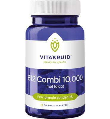 Vitakruid B12 Combi 10.000 met folaat (60tb) 60tb