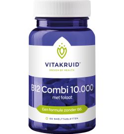 Vitakruid Vitakruid B12 Combi 10.000 met folaat (60tb)