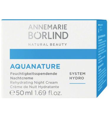 ANNEMARIE BÖRLIND Aquanature hydraterende nachtcreme (50ml) 50ml