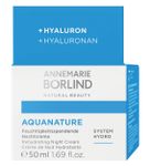ANNEMARIE BÖRLIND Aquanature hydraterende nachtcreme (50ml) 50ml thumb