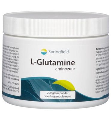 Springfield L-Glutamine poeder (250g) 250g