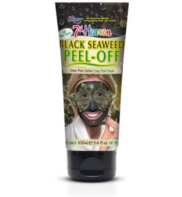Montagne Jeunesse 7th Heaven gezichtsmasker black seaweed peel off (100g) 100g