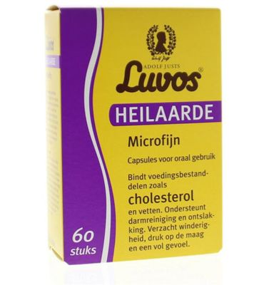 Luvos Heilaarde microfijn capsules (60ca) 60ca