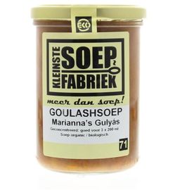 Kleinstesoepfabriek Kleinstesoepfabriek Goulash soep bio (400ml)