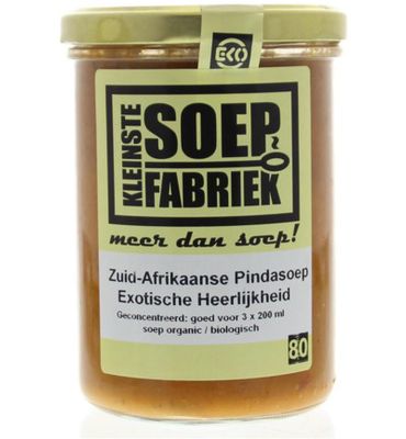 Kleinstesoepfabriek Zuid Afrikaanse pinda soep bio (400ml) 400ml