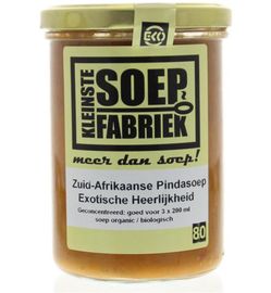Kleinstesoepfabriek Kleinstesoepfabriek Zuid Afrikaanse pinda soep bio (400ml)