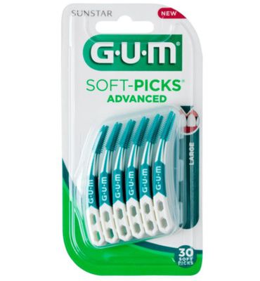 Gum Soft picks advanced large (30st) 30st