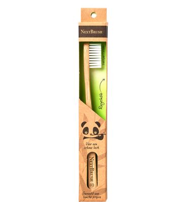 NextBrush Bamboe kindertandenborstel vanaf 5 jaar (1st) 1st