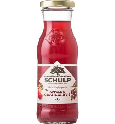 Schulp Appel & cranberry sap (200ml) 200ml