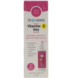 TS Choice TS Choice Vitaminespray vitamine D baby (25ml)